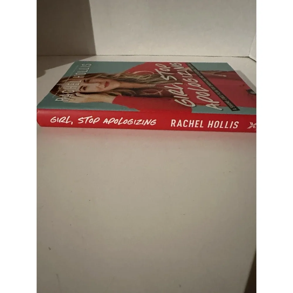 Girl Stop Apologizing by Rachel Hollis EC W/Dust Jacket‎ Hardcover Book